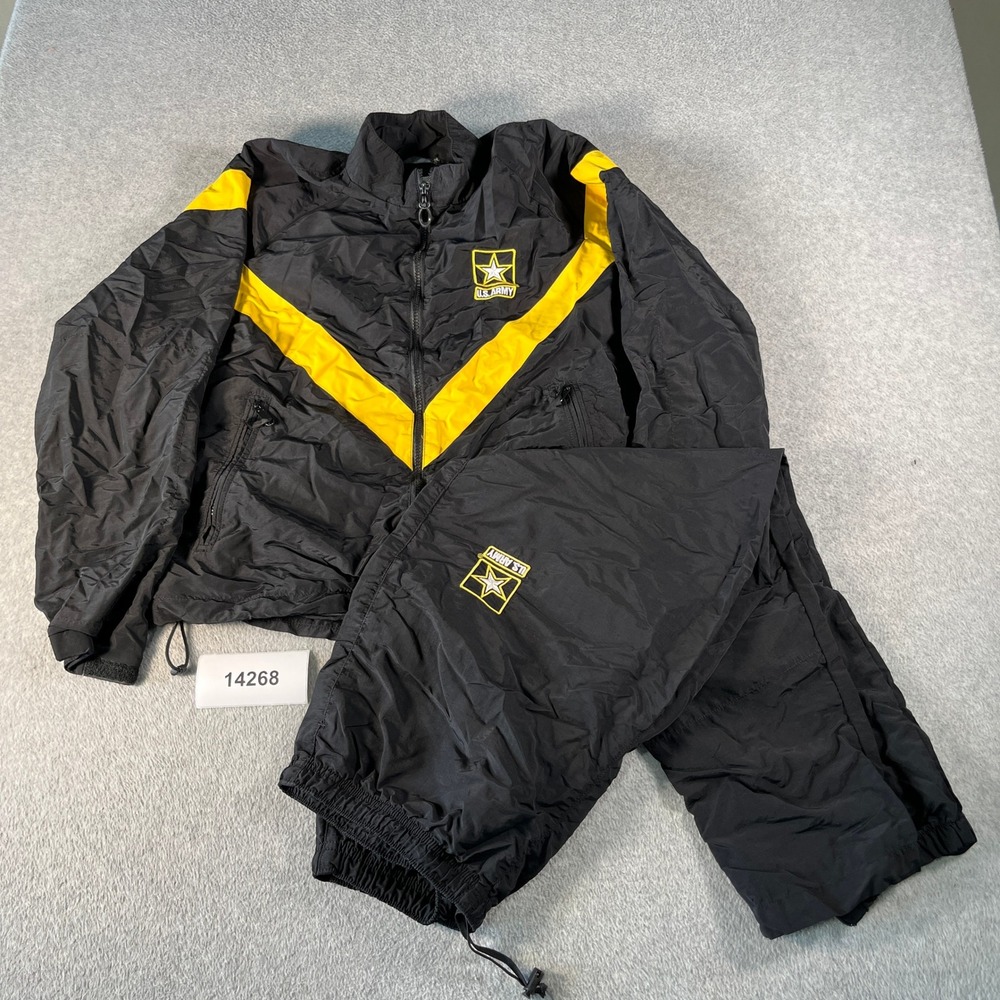 Unicor US Army Physical Fitness Uniform Set Unisex S Black Embroidered Hiking